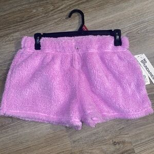 No Boundaries Plush Pink Shorts